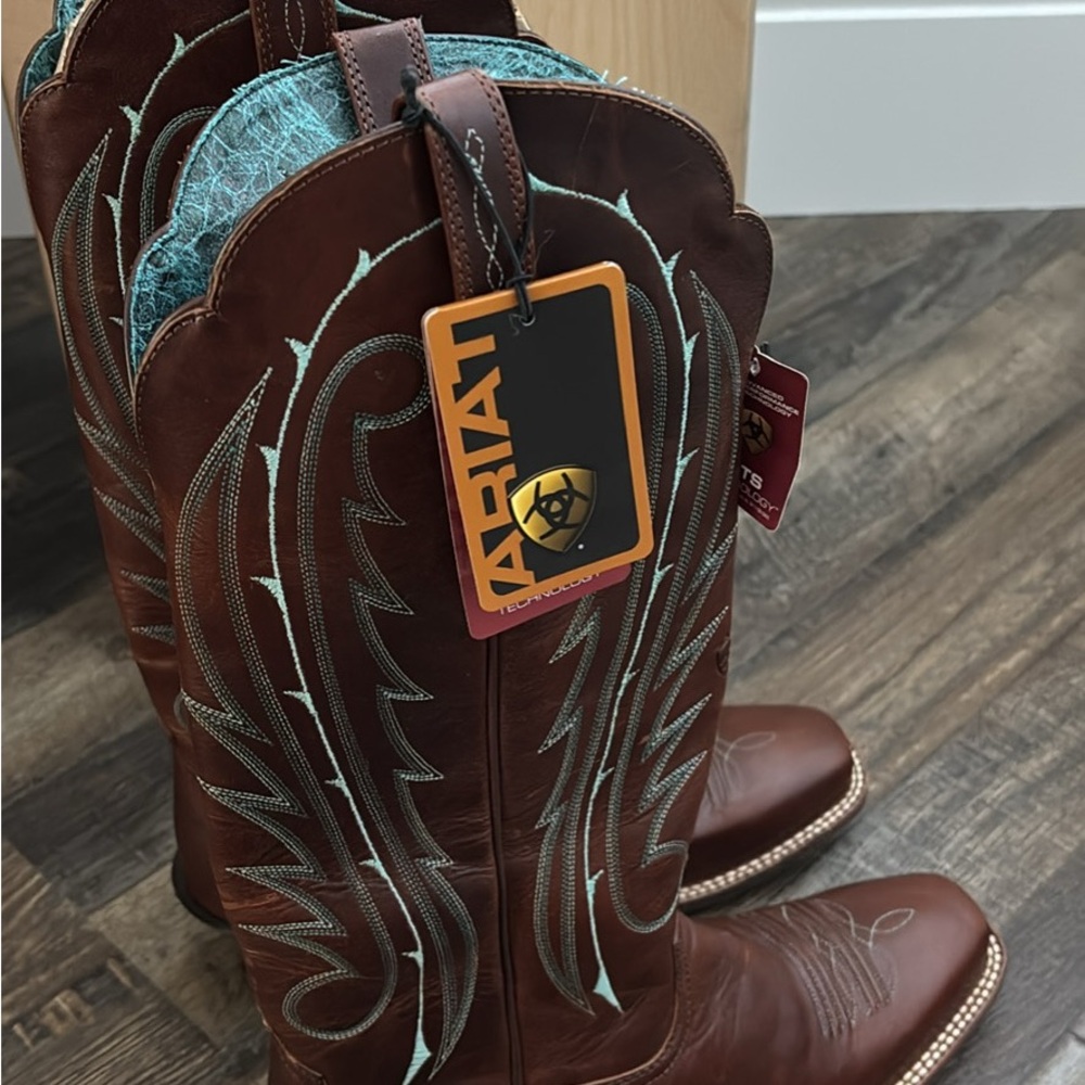 Ariat Leather Boots with ATS technology